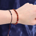 Vela de Cristal del Zodiaco con Pulsera de Piedras Preciosas - Leo